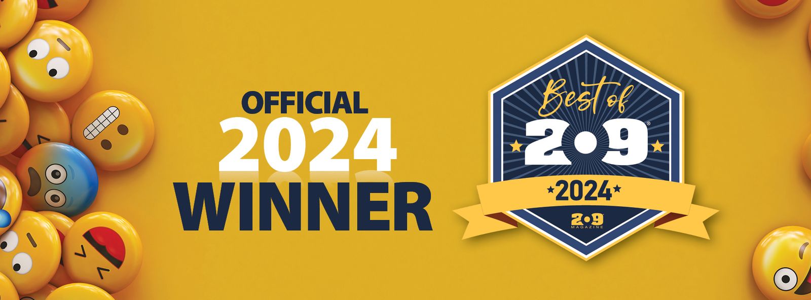 official 2024 winner badge